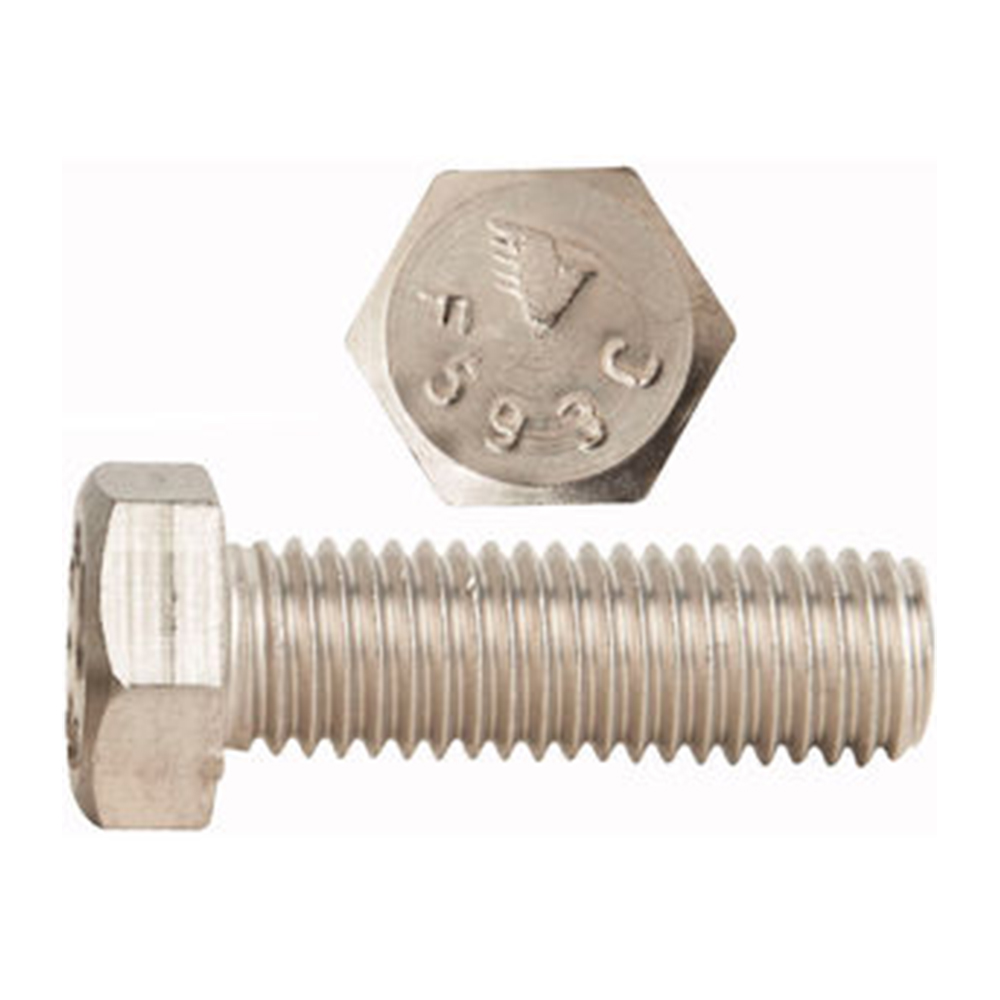 Fastenal 3/8-16 Inch x 1-1/4 Inch 18-8 Stainless Steel Hex Cap Screw from GME Supply